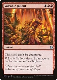 Volcanic Fallout - Jumpstart - Magic: The Gathering card