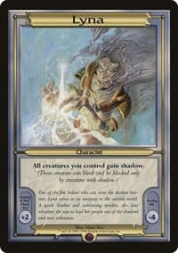 Lyna (Oversize) - Vanguard - Magic: The Gathering card