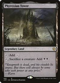 Phyrexian Tower - Jumpstart - Magic: The Gathering card