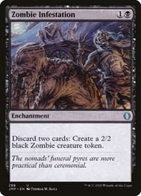 Zombie Infestation - Jumpstart - Magic: The Gathering card
