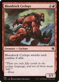 Bloodrock Cyclops - Jumpstart - Magic: The Gathering card