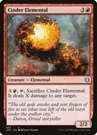 Cinder Elemental - Jumpstart - Magic: The Gathering card