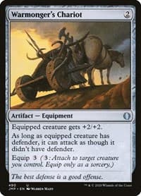 Warmonger's Chariot - Jumpstart - Magic: The Gathering card