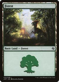 Forest (073) - Jumpstart - Magic: The Gathering card