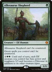 Allosaurus Shepherd - Jumpstart - Magic: The Gathering card