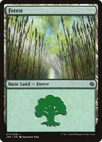 Forest (077) - Jumpstart - Magic: The Gathering card