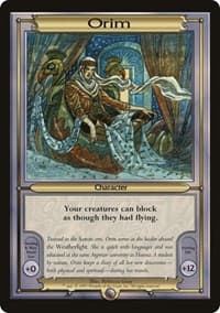 Orim (Oversize) - Vanguard - Magic: The Gathering card