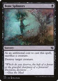 Bone Splinters - Jumpstart - Magic: The Gathering card