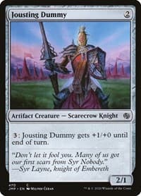 Jousting Dummy - Jumpstart - Magic: The Gathering card