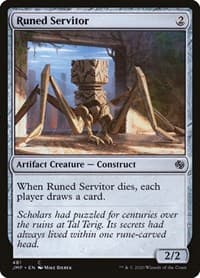 Runed Servitor - Jumpstart - Magic: The Gathering card