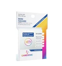 GameGenic Matte Board Game Sleeves - Mini Square (50-Pack) - GameGenic Card Sleeves - Card Sleeves card