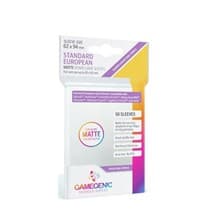 GameGenic Matte Board Game Sleeves - Standard European (50-Pack) - GameGenic Card Sleeves - Card Sleeves card