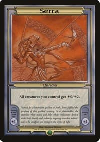 Serra (Oversize) - Vanguard - Magic: The Gathering card