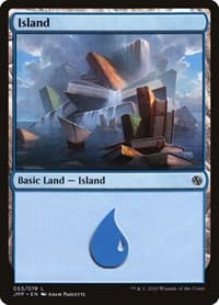 Island (053) - Jumpstart - Magic: The Gathering card