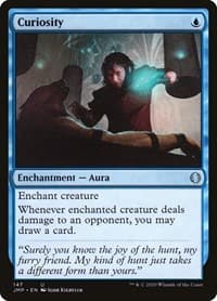 Curiosity - Jumpstart - Magic: The Gathering card