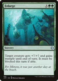 Enlarge - Jumpstart - Magic: The Gathering card
