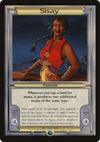 Sisay (Oversize) - Vanguard - Magic: The Gathering card