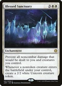 Blessed Sanctuary - Jumpstart - Magic: The Gathering card