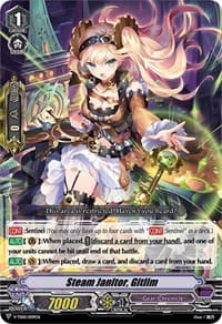 Steam Janitor, Gitlim - V-TD10: Chronojet - Cardfight Vanguard card