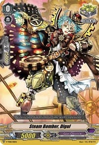 Steam Bomber, Digul - V-TD10: Chronojet - Cardfight Vanguard card
