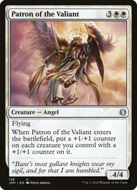 Patron of the Valiant - Jumpstart - Magic: The Gathering card