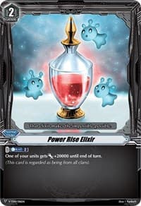 Power Rise Elixir - V-TD10: Chronojet - Cardfight Vanguard card