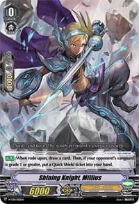 Shining Knight, Millius - V-TD11: Altmile - Cardfight Vanguard card
