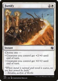 Fortify - Jumpstart - Magic: The Gathering card