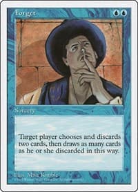 Forget - Fifth Edition - Magic: The Gathering card