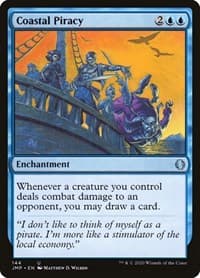 Coastal Piracy - Jumpstart - Magic: The Gathering card