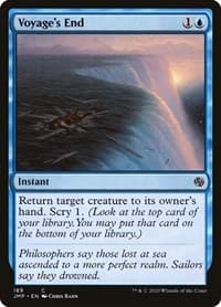 Voyage's End - Jumpstart - Magic: The Gathering card