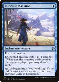 Curious Obsession - Jumpstart - Magic: The Gathering card