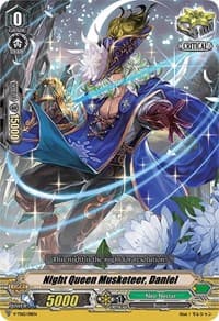 Night Queen Musketeer, Daniel - V-TD12: Ahsha - Cardfight Vanguard card