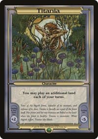 Titania (Oversize) - Vanguard - Magic: The Gathering card