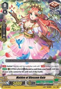Maiden of Blossom Rain - V-TD12: Ahsha - Cardfight Vanguard card