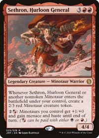 Sethron, Hurloon General - Jumpstart - Magic: The Gathering card