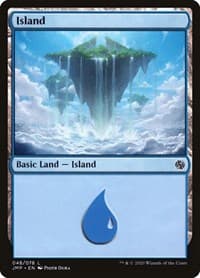 Island (048) - Jumpstart - Magic: The Gathering card