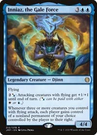 Inniaz, the Gale Force - Jumpstart - Magic: The Gathering card