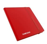 GameGenic Casual Album 24-Pocket Side-Loading - Red - GameGenic Storage Albums - Storage Albums card
