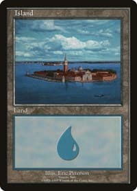 Island - Venezia - European Lands - Magic: The Gathering card
