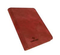 GameGenic Zip-Up Album 8-Pocket Side-Loading - Red - GameGenic Storage Albums - Storage Albums card
