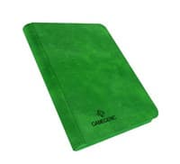 GameGenic Zip-Up Album 8-Pocket Side-Loading - Green - GameGenic Storage Albums - Storage Albums card
