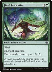 Feral Invocation - Jumpstart - Magic: The Gathering card