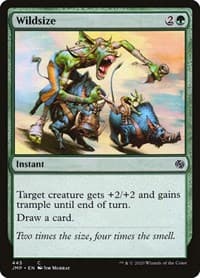 Wildsize - Jumpstart - Magic: The Gathering card