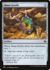 Mana Geode - Jumpstart - Magic: The Gathering card