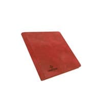 GameGenic Zip-Up Album 24-Pocket Side-Loading - Red - GameGenic Storage Albums - Storage Albums card