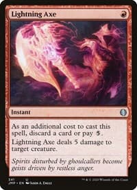 Lightning Axe - Jumpstart - Magic: The Gathering card