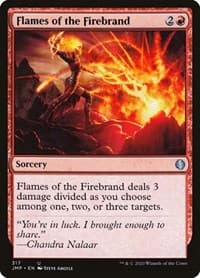 Flames of the Firebrand - Jumpstart - Magic: The Gathering card