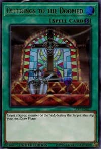 Offerings to the Doomed - The Lost Art Promotion - YuGiOh card