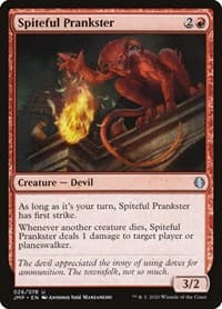 Spiteful Prankster - Jumpstart - Magic: The Gathering card